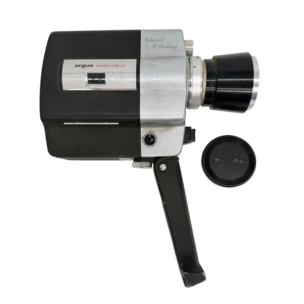 Argus Instant Load 811 Super Eight Movie Camera Cinepar Zoom 10-30mm Lens Tested